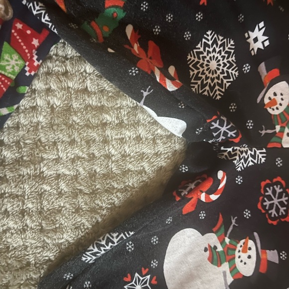 3 pairs No Boundaries Festive Christmas Holiday Leggings XL 15-17 - Picture 5 of 5